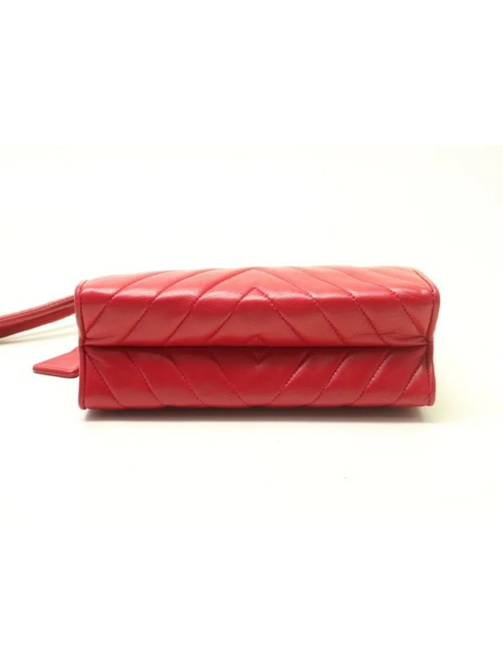 Chanel V-stitch Lambskin Shoulder Bag